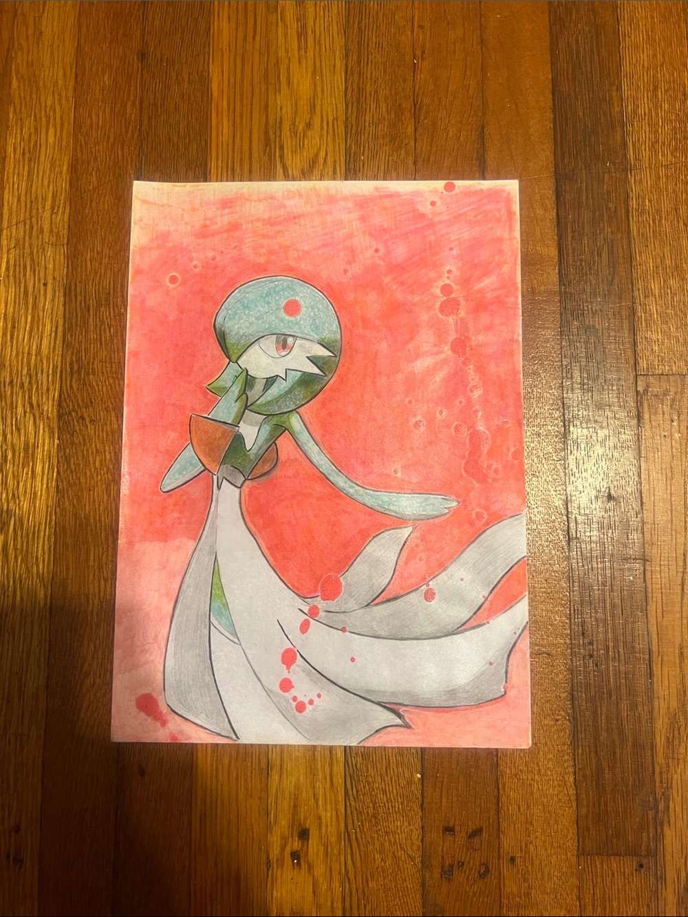 (Pokemon) Gardevoir hand drawn by me ✨ - Picture 1 of 3